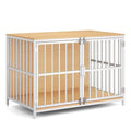 40 Inch Dog Crate Furniture Dog Kennel with Dual Lockable Double Doors