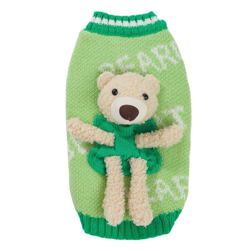 Dog Clothes Autumn Bichon Frise Puppy Sweater