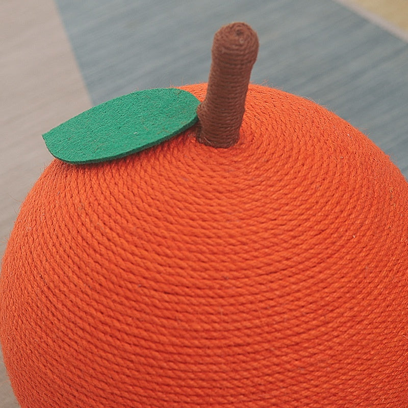 Cat Scratching Board Hemp Rope Ball Oversized Claw Grinding Board Scratch-resistant Scrap-resistant Self-relief Cat Toy Pet Supplies