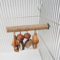 Parrot Supplies Stand Rod Hemp Rope Braided Bird Toy