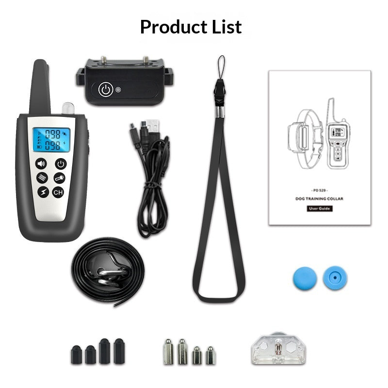 Pet Waterproof Smart Trainer Remote Dog Training Device With Multiple Modes