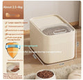Cat Food Storage Sealed Pet Snacks Freeze-dried Storage Box
