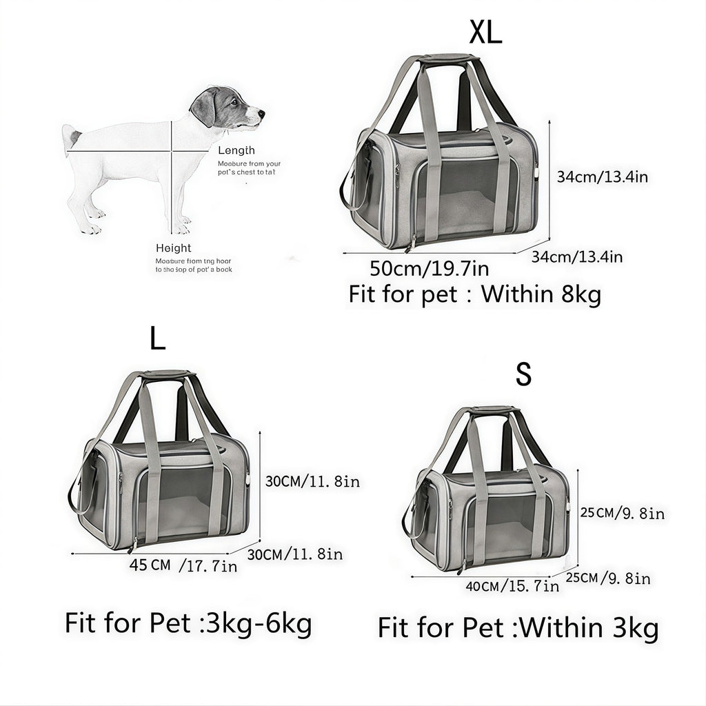 Outdoor Travel Portable Pet Bags For Travel