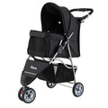 3 Wheel Pet Stroller for Small Dogs Cats up to 33 LBS