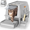 Removable-smell Stainless Steel Cat Litter Box