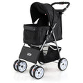 4 Wheel Pet Stroller for Small Dogs Cats up to 33 LBS