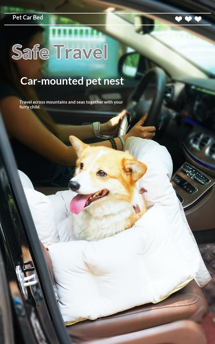 Waterproof Removable Portable Car Safety Seat Bed For Pets