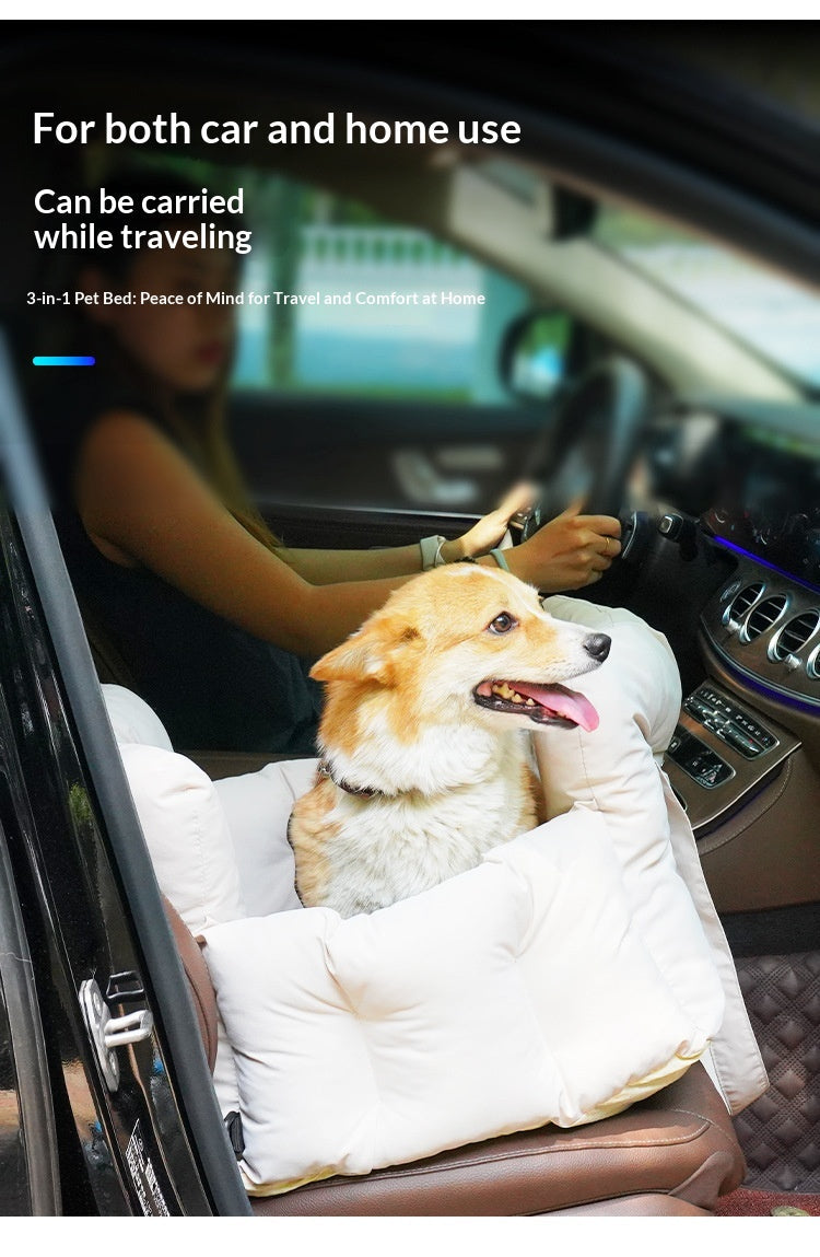 Waterproof Removable Portable Car Safety Seat Bed For Pets