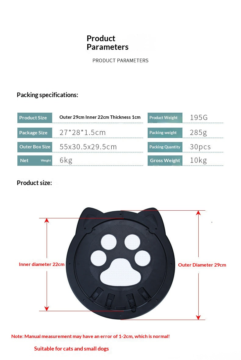 Directional Pet Door With 4-Way Lock