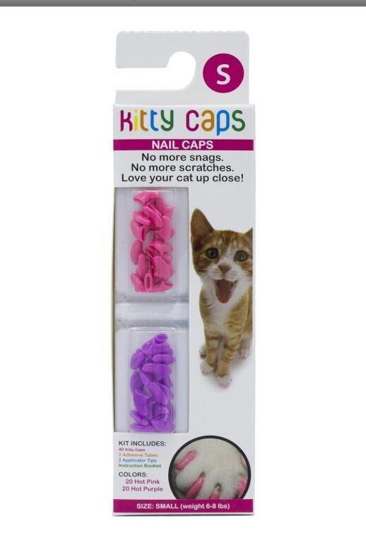 Nail Caps for Cats -Stop scratching kit  Small 2 New Kits