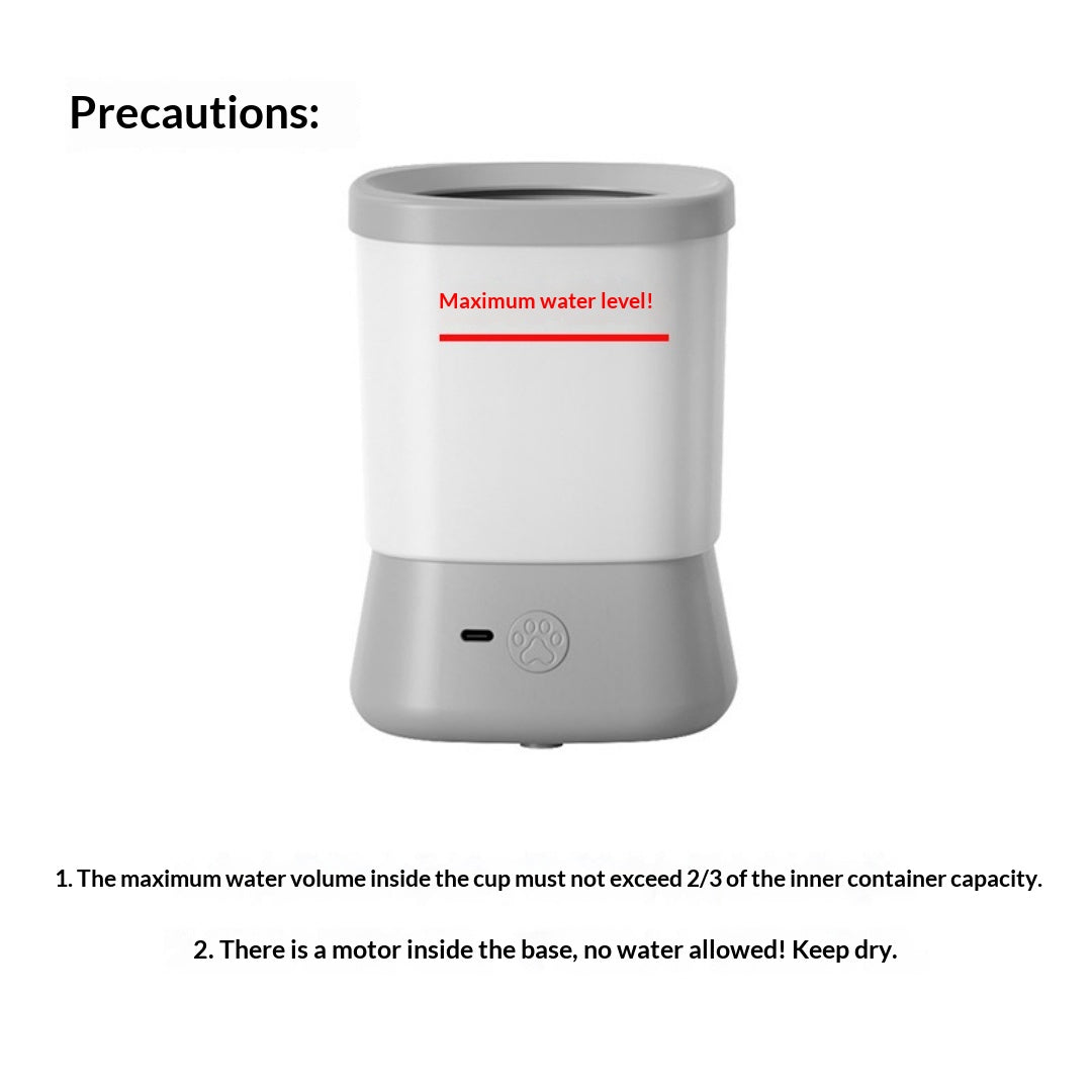 Automatic Pet Paw Cleaner