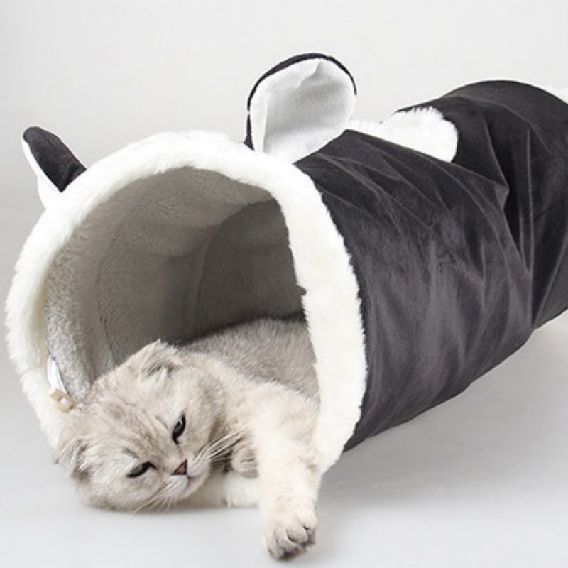 Crinkle Cat Plush Tunnel 3 Animal Styles
