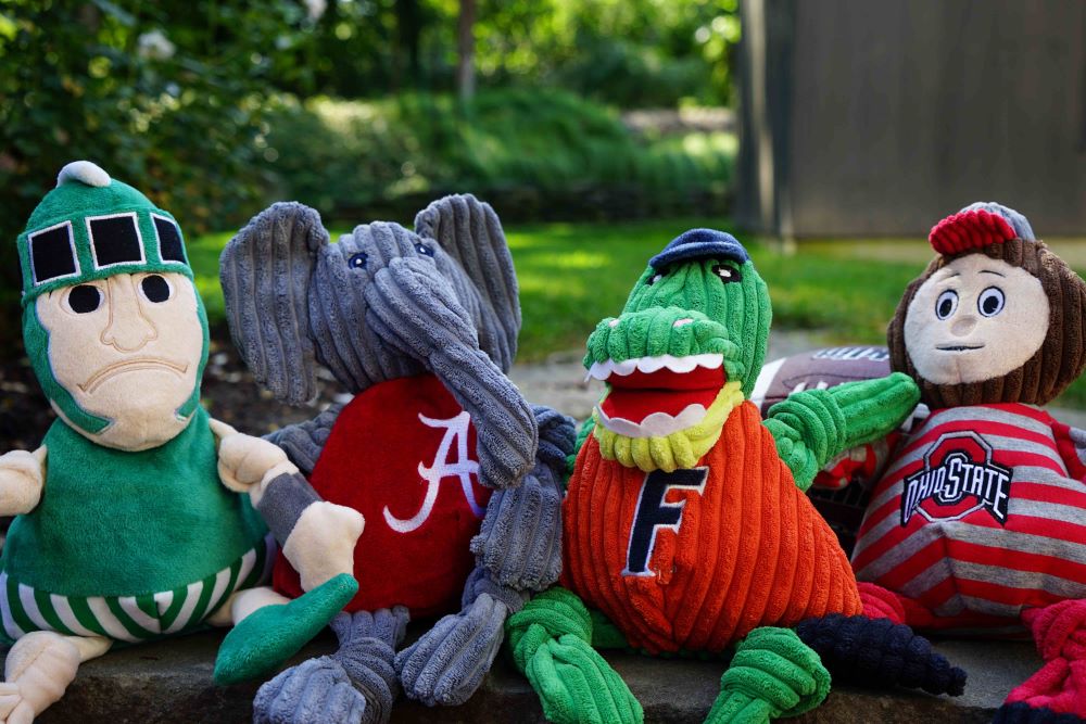 NCAA Ohio State University, Brutus the Buckeye Knottie® Plush Dog Toy