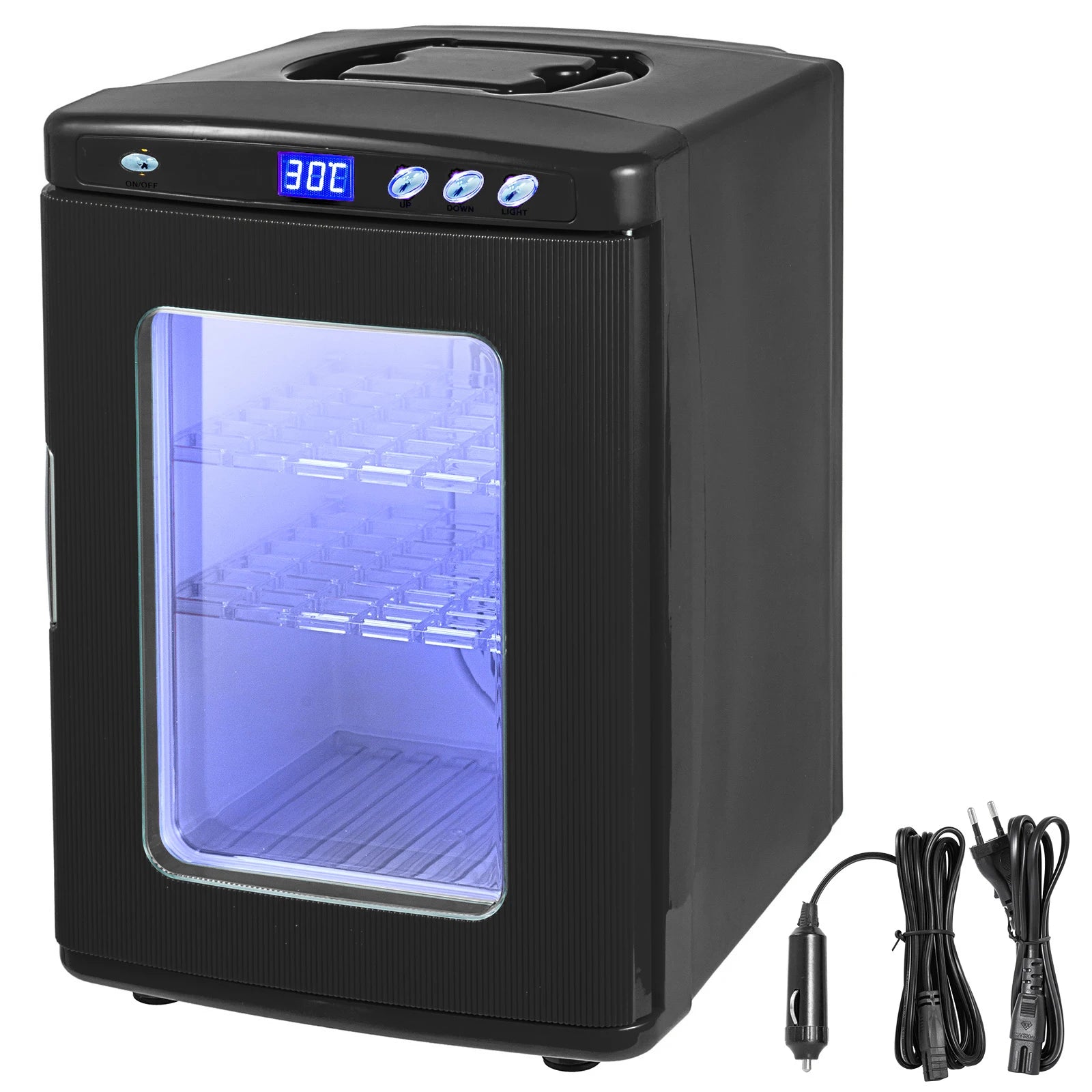 Small Reptile Lab Incubator, 25L, Cooling and Heating 2°C - 60°C 12V