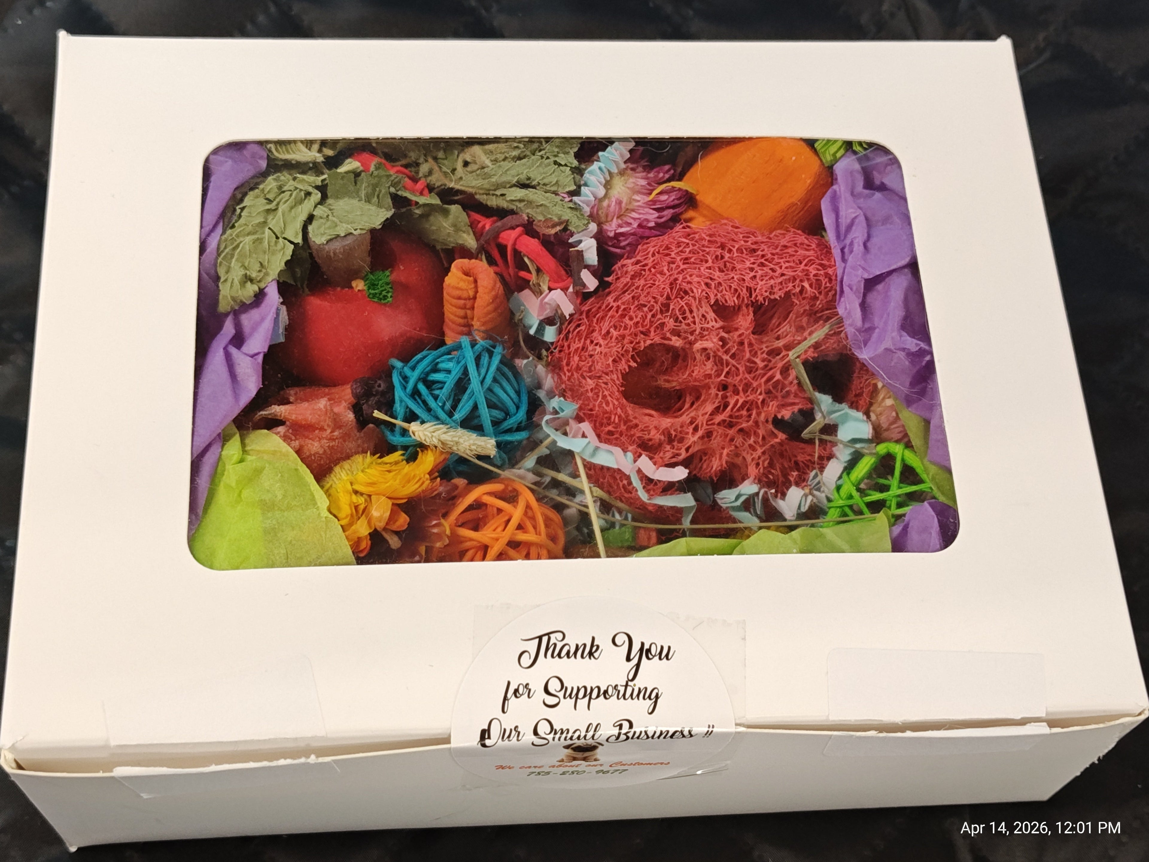 Ultimate Toy, Chew and Treat box for Guinea Pigs, Chinchillas, Rabbits & Rats