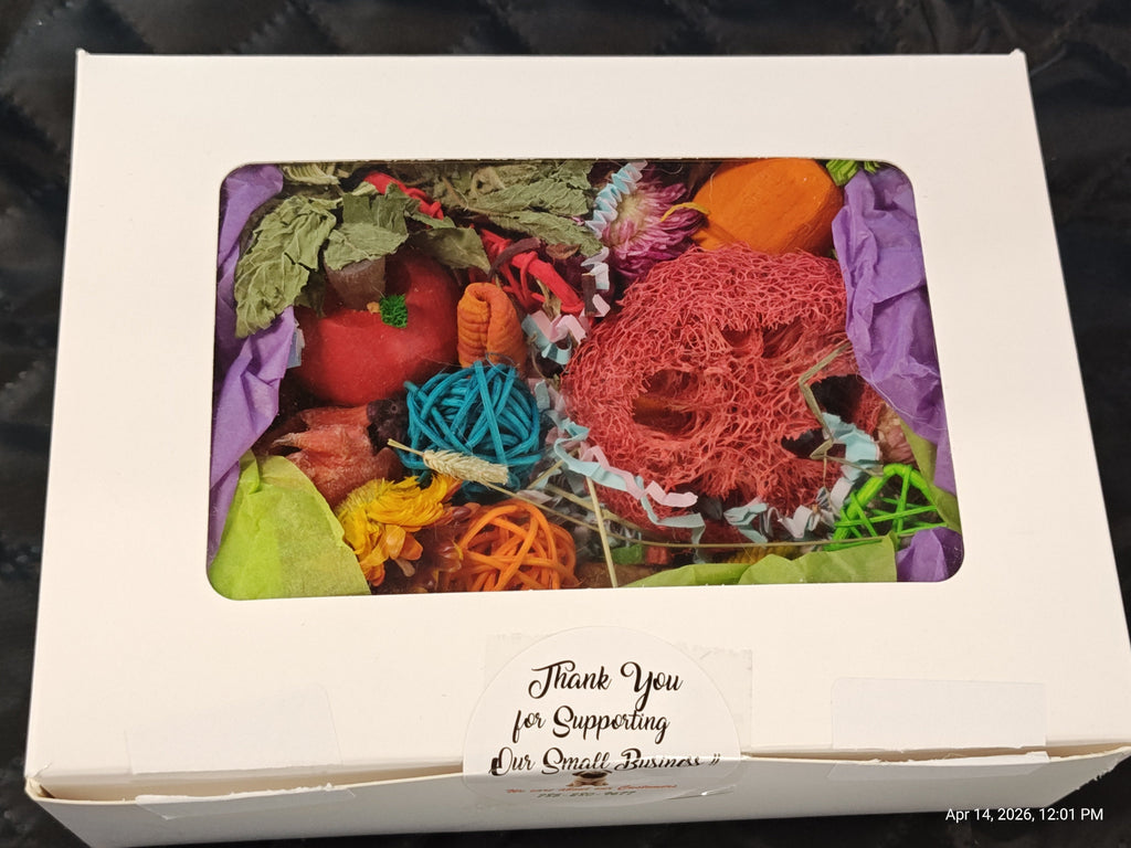 Ultimate Toy, Chew and Treat box for Guinea Pigs, Chinchillas, Rabbits & Rats