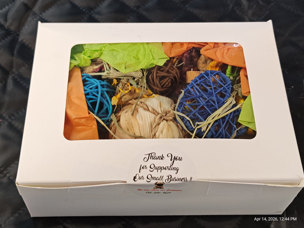Ultimate Toy, Chew and Treat box for Guinea Pigs, Chinchillas, Rabbits & Rats