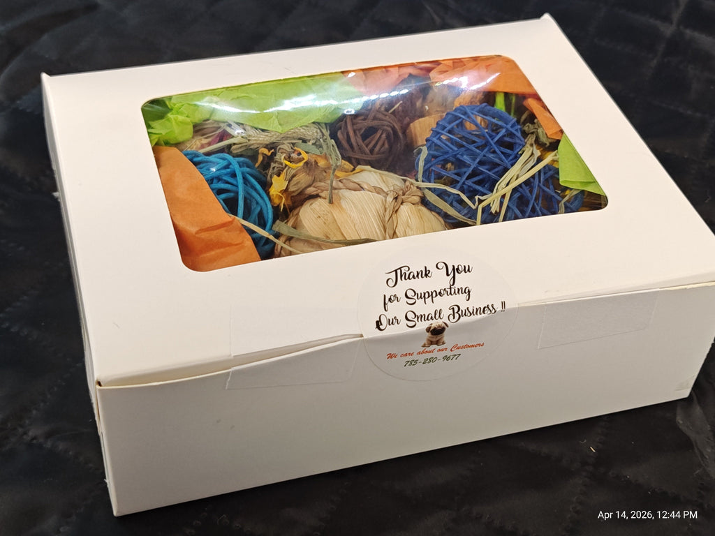 Ultimate Toy, Chew and Treat box for Guinea Pigs, Chinchillas, Rabbits & Rats