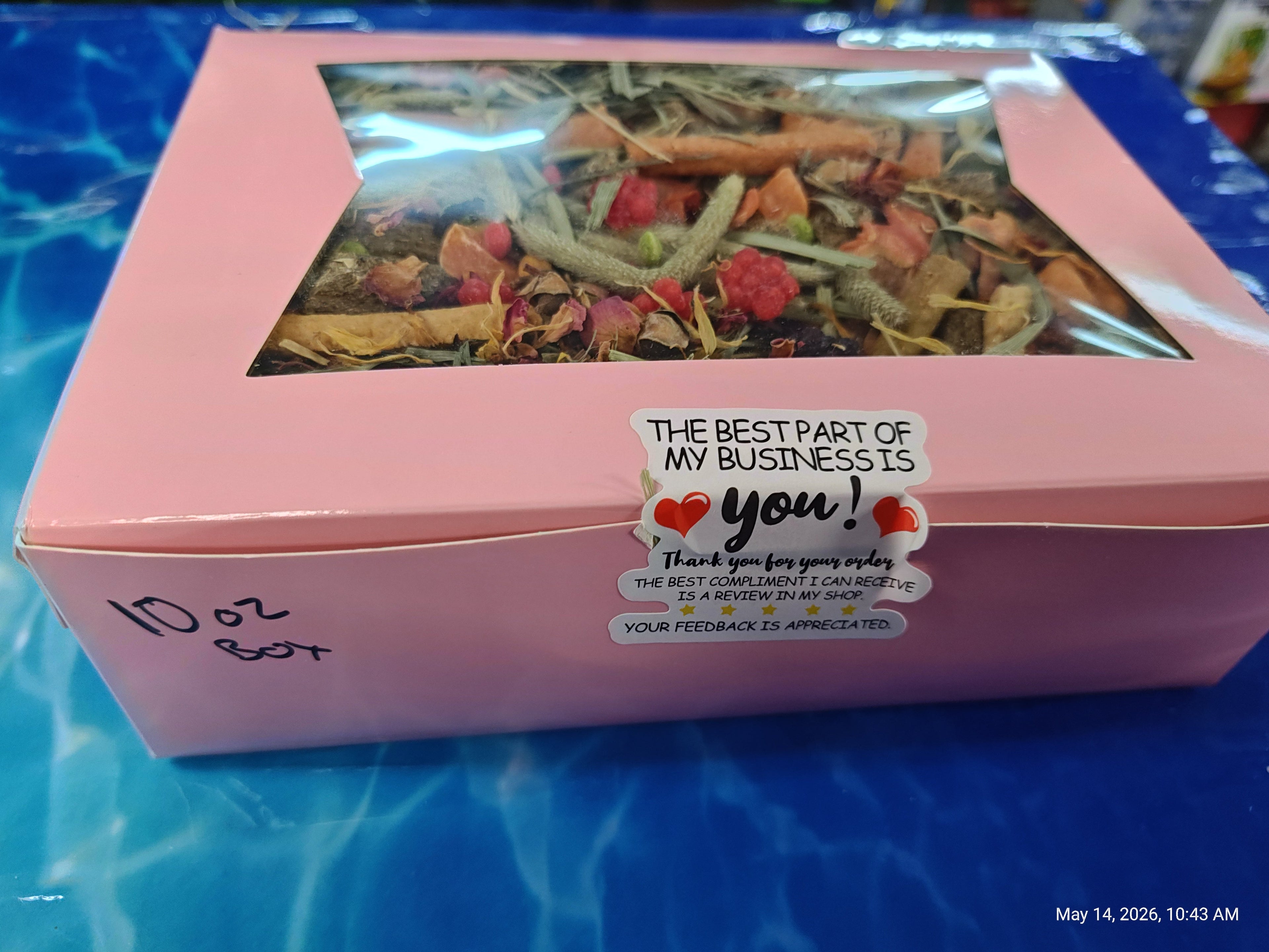 Ultimate Toy, Chew and Treat box for Guinea Pigs, Chinchillas, Rabbits & Rats