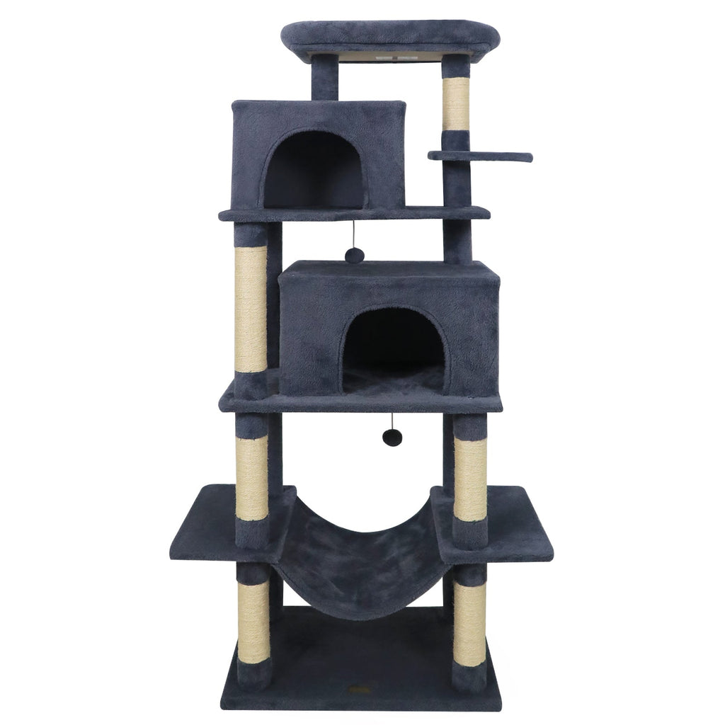 Large Cat Tree for Indoor Cats 70" Tall Cat Tower