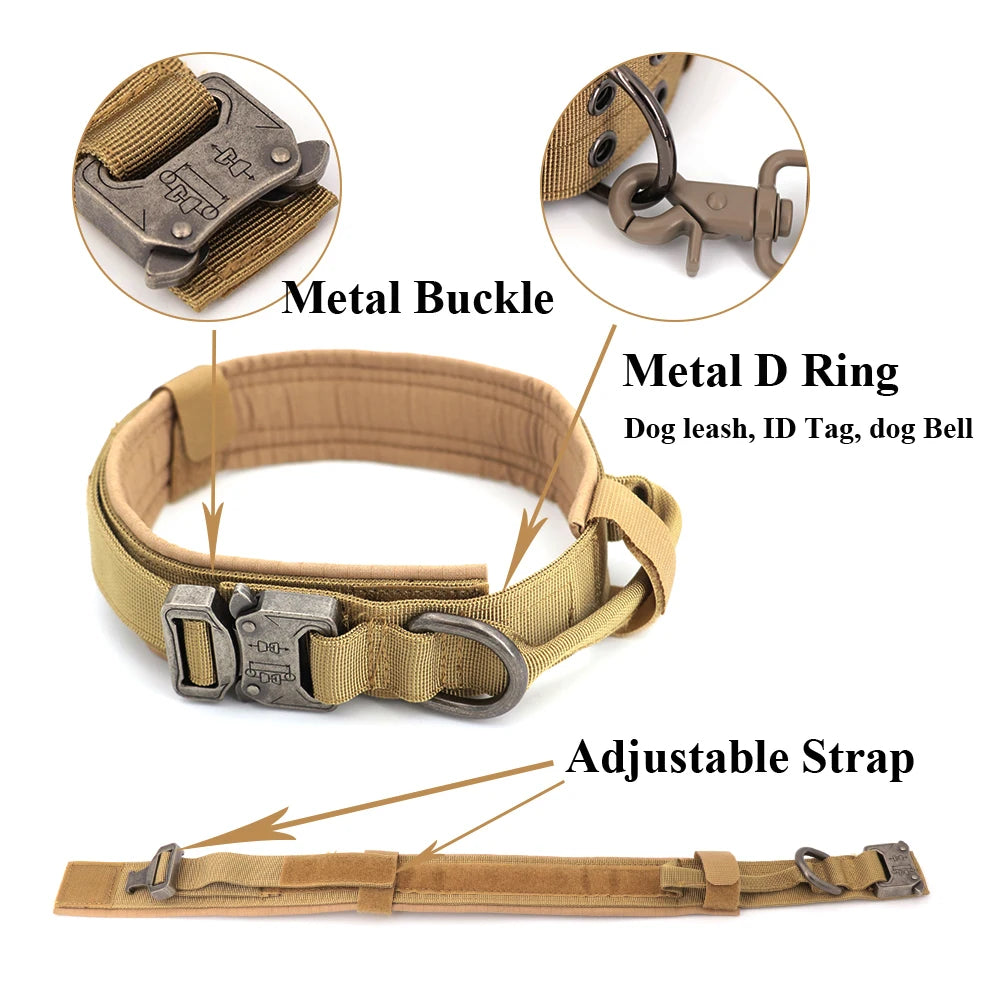 Large Dog Harness And Leash Set, Training Walking Vest Harness And Collar For Medium Large Dogs