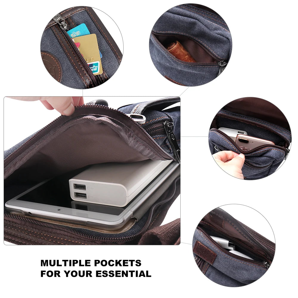 Horse Riding Waist Bag or Drop Leg Bag, High Quality Canvas or Nylon