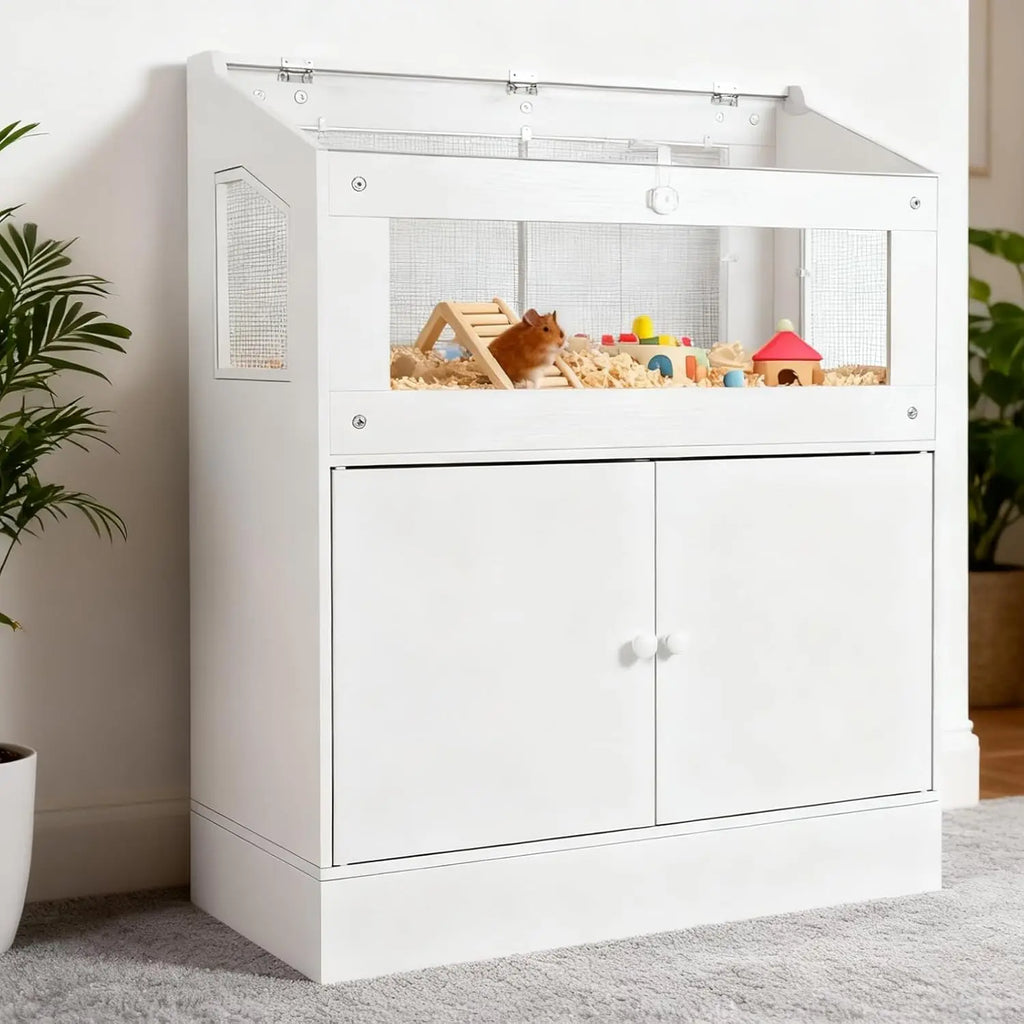 Hamster/Guinea Pig/Rat/Small Animal Cage with Storage Cabinet