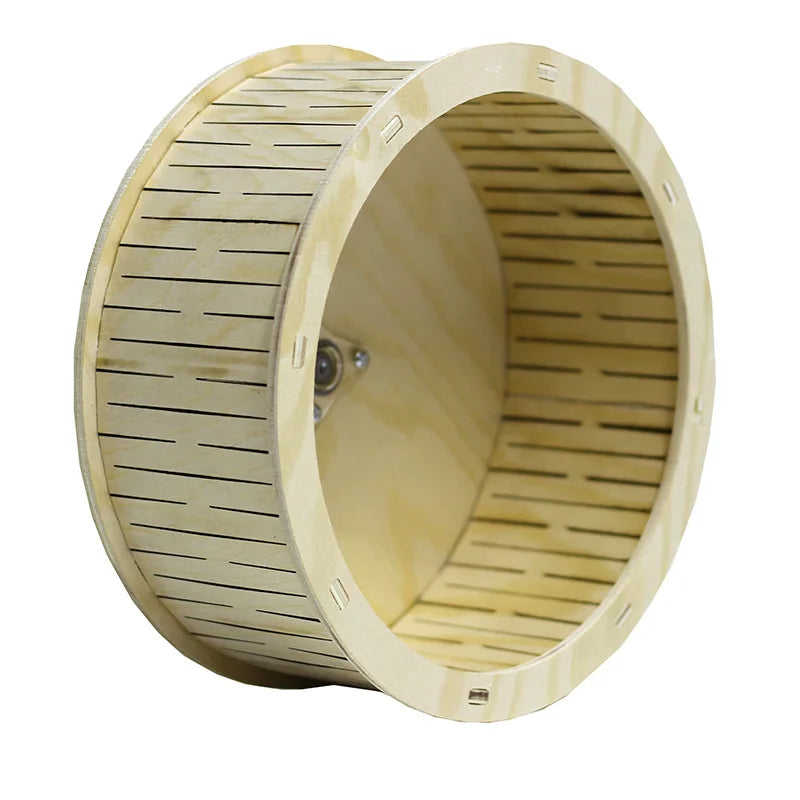 Wooden Hamster Toys, Cages, Running Wheels, Villas, Swings, Nests, Bite Resistant