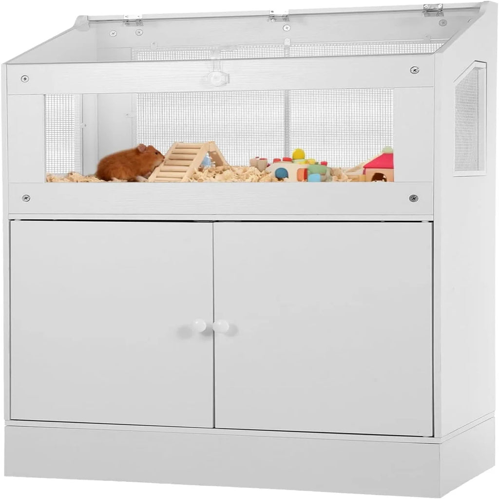 Hamster/Guinea Pig/Rat/Small Animal Cage with Storage Cabinet