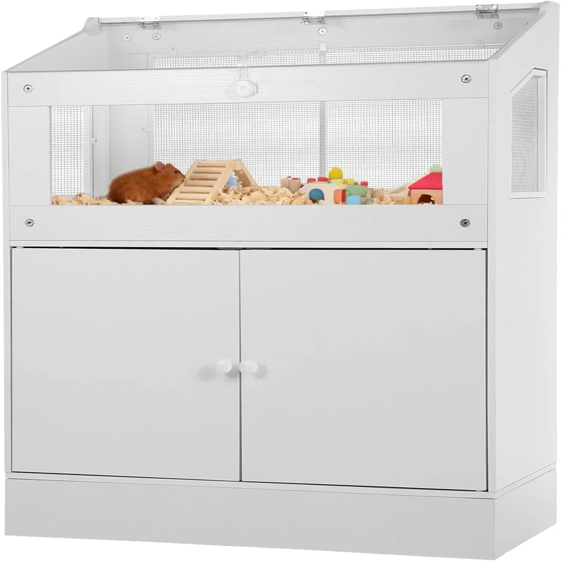 Hamster/Guinea Pig/Rat/Small Animal Cage with Storage Cabinet