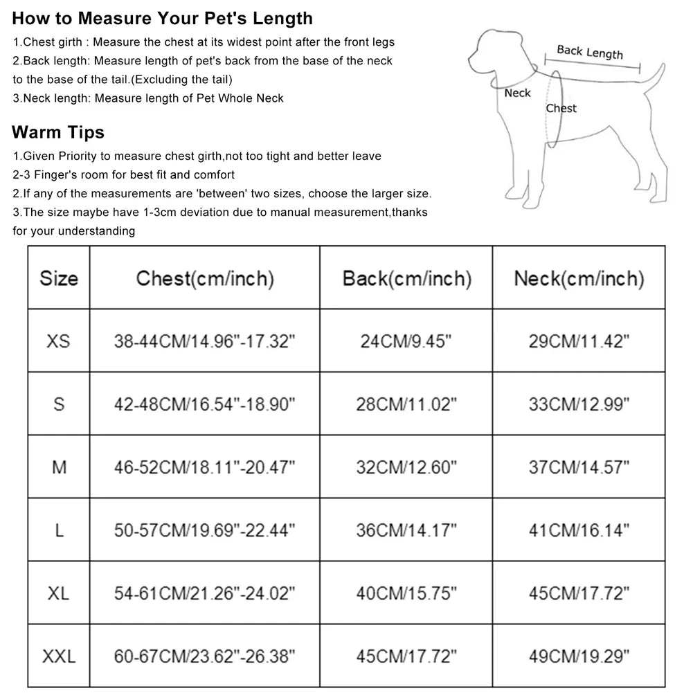 Winter Dog Harness Vest Clothes, Waterproof Warm Pet Jacket For Small Dogs