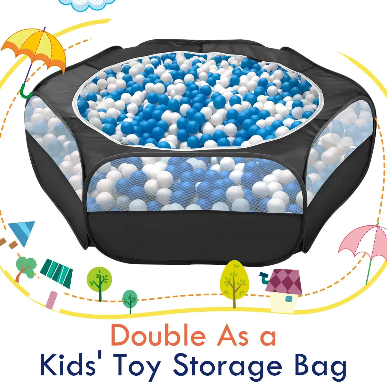 Covered Playpen for Small Animals