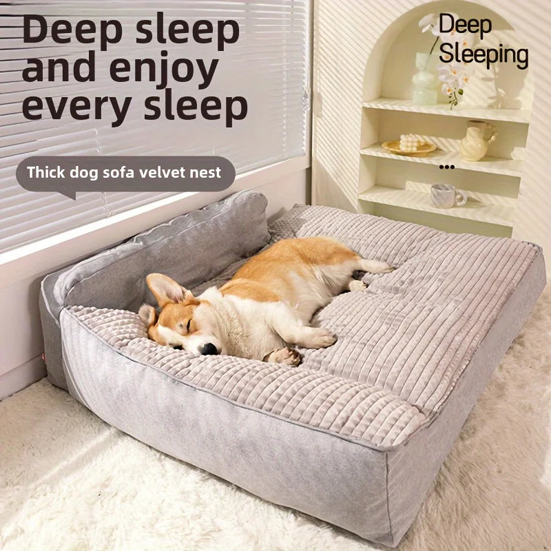 Cat/Dog Pet Bed Kennel, Non-Slip, Winter Warm, Small Dog Sleeping Pad