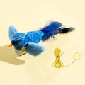 Simulation Bird Interactive Cat Toys Electric Sounding Birds Cat Chew Bite Plush Toys Cat Supplies