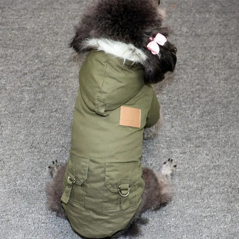 Winter Puppy Pet Dog Coat / Jacket For Small Medium Dog
