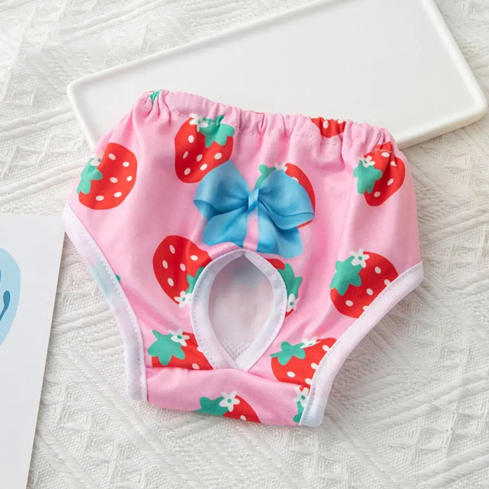 Leakproof Physiological Menstrual Pants, Breathable, Diaper, Portable, Cute