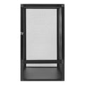 Glass Terrarium Reptile Screen Cage Enclosure, Pet Climbing Container for Snakes, Feeding Box for Crawling Pets