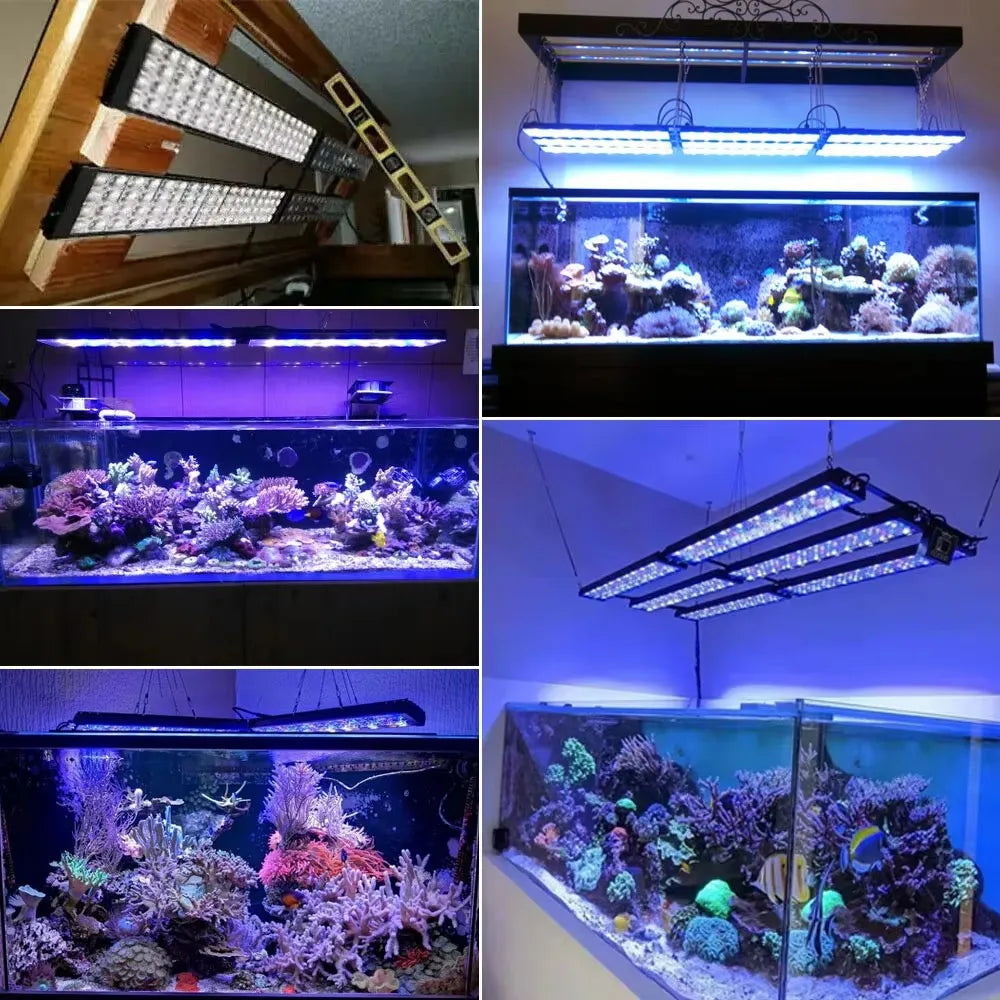 WiFi LED Full Spectrum Marine Aquarium Lamp For 60-240cm