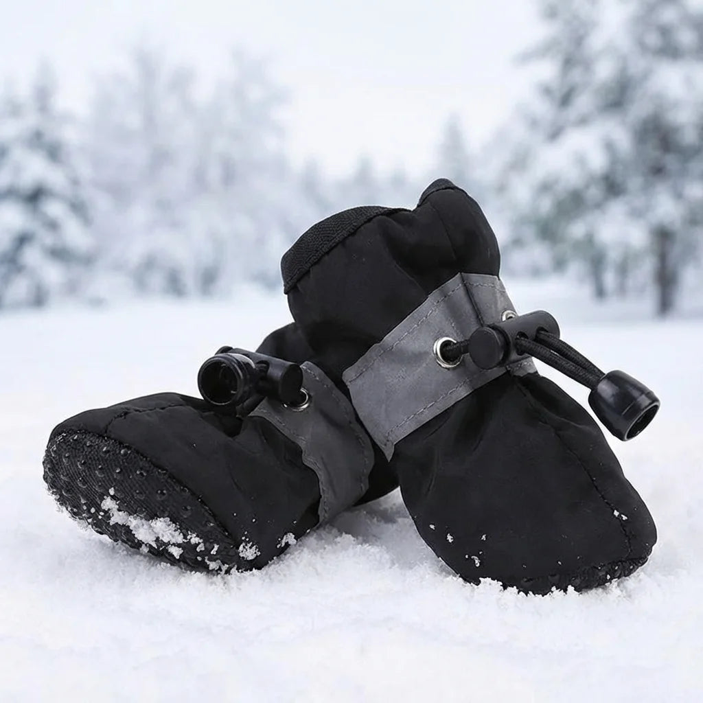 X-Small Waterproof Durable Dog Shoes, for 3-4 Lb. Tiny Dogs