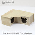 Wooden Hamster Toys, Cages, Running Wheels, Villas, Swings, Nests, Bite Resistant