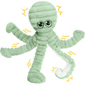 Octopus Design Pet Grinding Teeth Squeaky Plush Toy, Interactive Chewing Toy For Dog