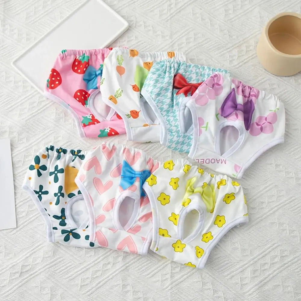 Leakproof Physiological Menstrual Pants, Breathable, Diaper, Portable, Cute