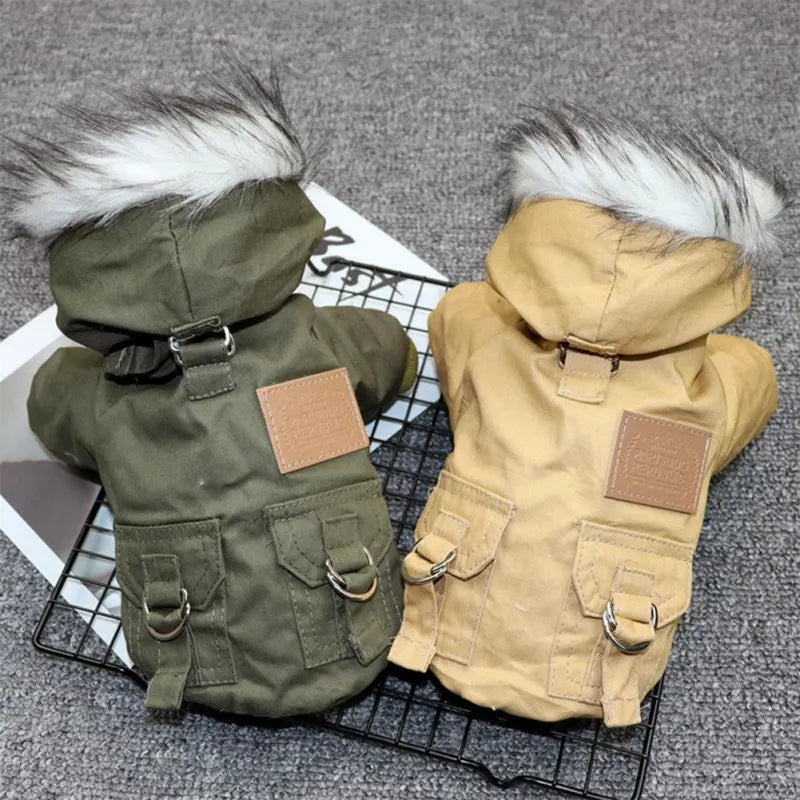 Winter Puppy Pet Dog Coat / Jacket For Small Medium Dog