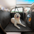 600D Heavy-Duty, Anti-Scratch, Washable Car Rear Seat Cover, Hard Bottom, Load-Bearing 400 Pounds
