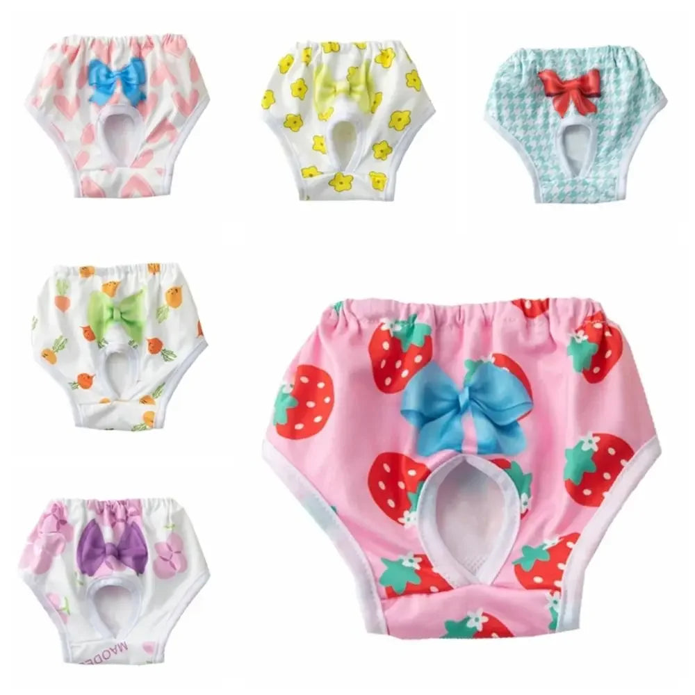 Leakproof Physiological Menstrual Pants, Breathable, Diaper, Portable, Cute