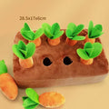 Innovative Snuffle Mat of Pet Plush Carrots for a Great Interactive Dog/Cat Toy