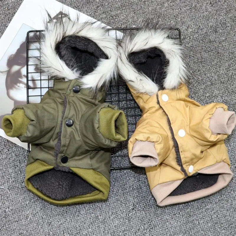 Winter Puppy Pet Dog Coat / Jacket For Small Medium Dog