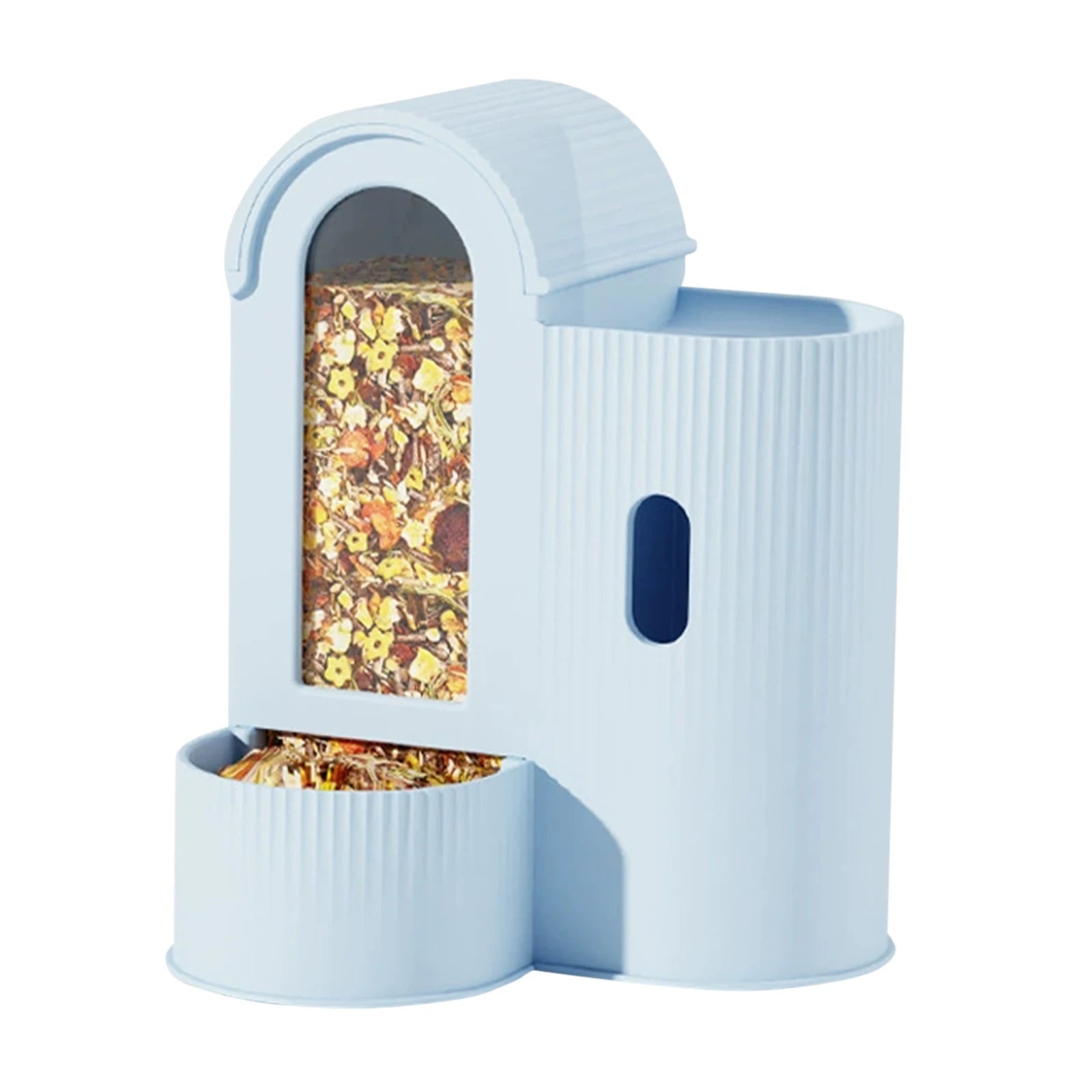 2-in-1 Automatic Food Bowl Large Capacity Feeder And Waterer, No Drip