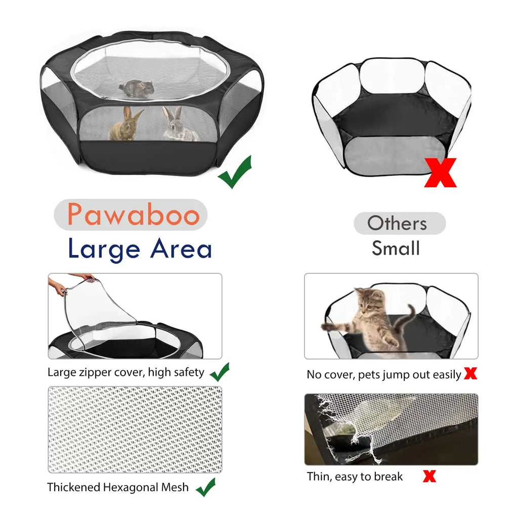 Covered Playpen for Small Animals