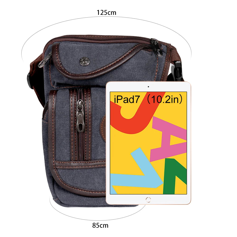 Horse Riding Waist Bag or Drop Leg Bag, High Quality Canvas or Nylon